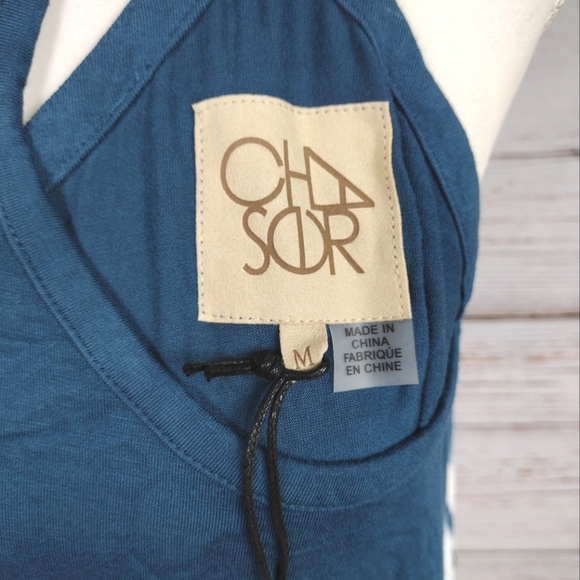 Chaser Ruffle T-Back Tank Top - Picture 8 of 9